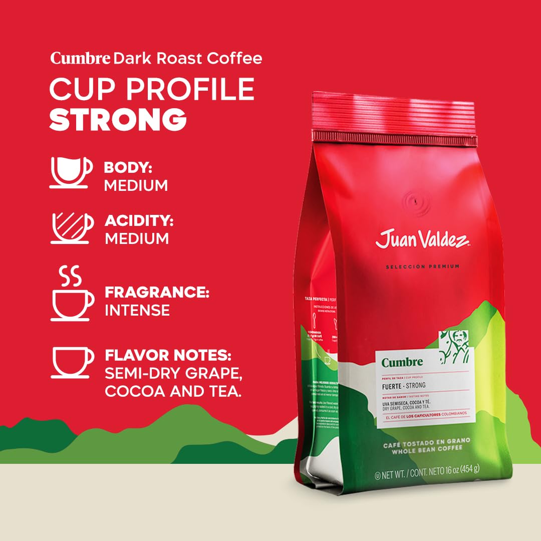 Juan Valdez Cumbre Whole Bean Coffee